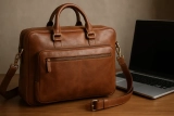 Laptoptassen in leer: stijl, functionaliteit en onderhoud